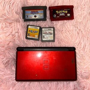 Nintendo DS Lite with Games